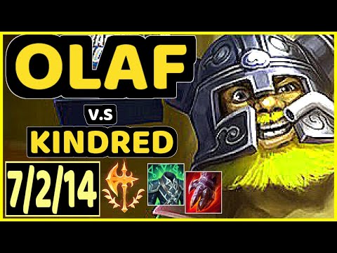DJOKO (OLAF) vs KINDRED - 7/2/14 KDA JUNGLE GAMEPLAY - EUW Ranked MASTER