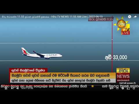 Sri Lankan Airways Pilot Avoided A Major Air Collision On 14 June 2022 - London Colombo Flight