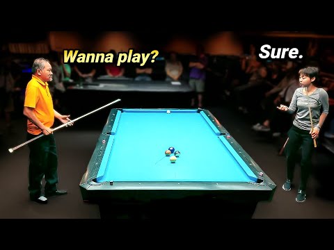 Very Old Efren Reyes Vs No.1 PLAYER in Heilongjiang Province, China