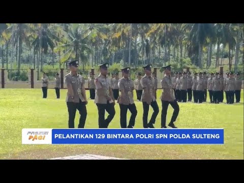 PELANTIKAN 129 BINTARA POLRI SPN POLDA SULTENG