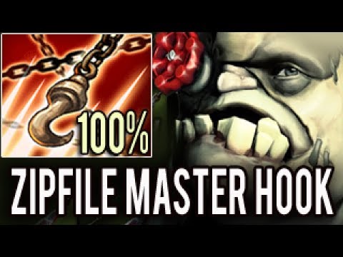 ZipFile [Pudge] WTF is This Hook! Master Hook 100% Accuracy Dota 2