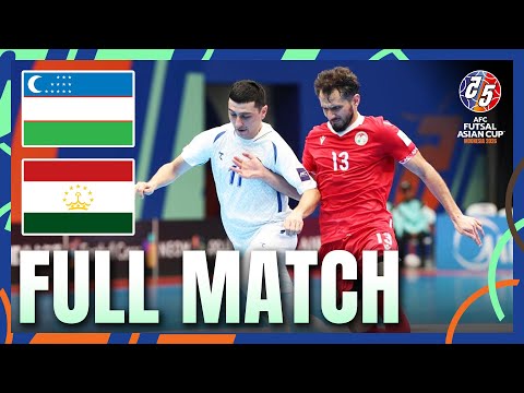 Uzbekistan vs Tajikistan | Full Match | AFC Futsal Asian Cup™ 2026 – Group Stage