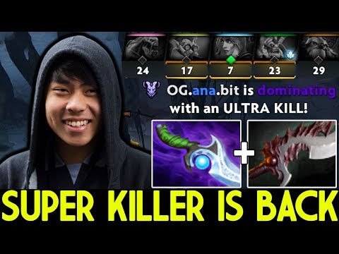 ANA [Riki] Super Killer is Back Destroy Pub Game 7.23 Dota 2