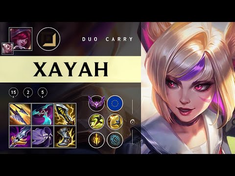 Xayah ADC vs Yasuo - EUW Master Patch 25.24
