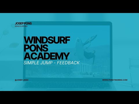 SIMPLE JUMP TECHIQUE - VIDEO FEEDBACK (P. WINDSURF ACADEMY PREMIUM)