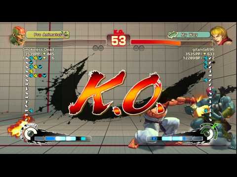 USFIV~ Dhalsim (Smokeless Dead) vs.  Ken (gitanda696) HD