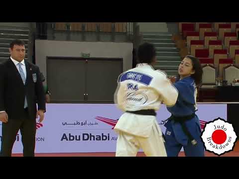 Judo Womens U52 - Astride Gneto vs. Yasmim Lima - Abu Dhabi 2022