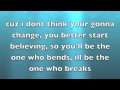 Bend Or Break lyrics by Allstar Weekend
