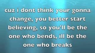 Bend Or Break lyrics by Allstar Weekend