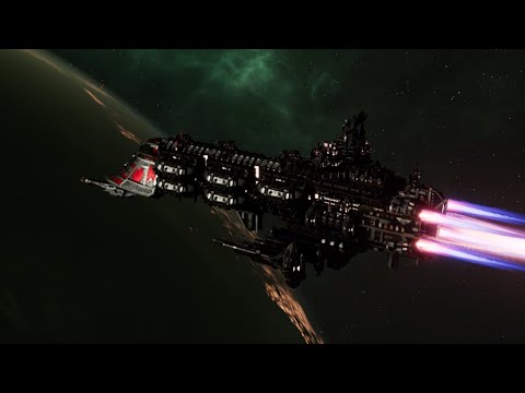 Skalgrim Mod 2021: Battleships - Imperial Navy vs Chaos - Battlefleet Gothic Armada 2