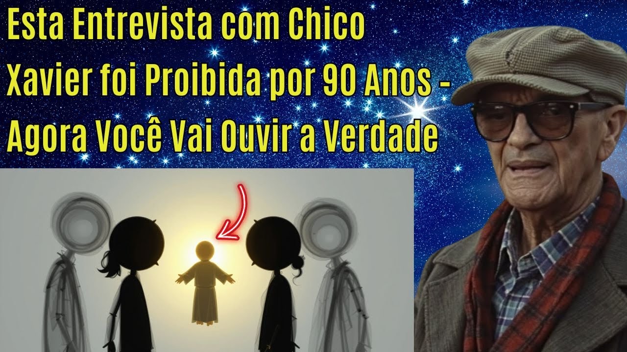 Esta Entrevista com Chico Xavier foi Proibida por 90 Anos – Agora Você Vai Ouvir a Verdade