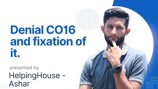 Denial CO16 | Lack of information | #medicalbilling
