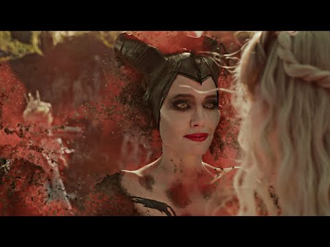 Maleficent: Mistress Of Evil - Scene 4K - Queen Ingrith Kills Maleficent In Front Of Aurora.