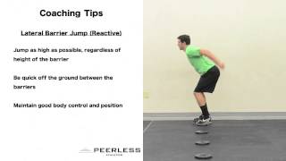 473. Lateral Barrier Jump (Reactive)