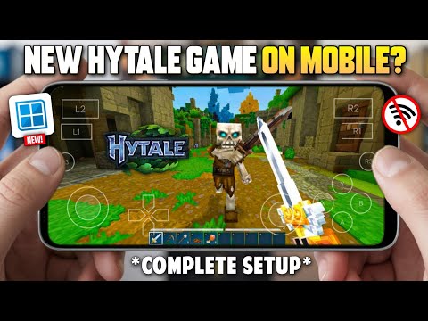 🚀 Hytale on Mobile?! Testing the PC Game on Android | Hytale Winlator Setup & Settings