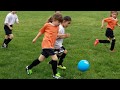 Soccer game U6-U7 girls!