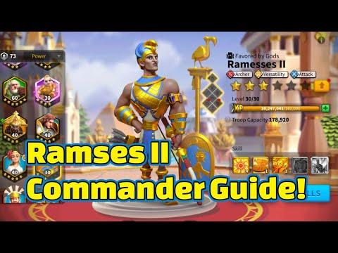 Ramses II Ultimate Commander Guide! | Rise of Kingdoms