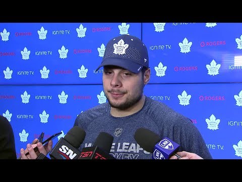 Maple Leafs Morning Skate: Auston Matthews - January 23, 2019