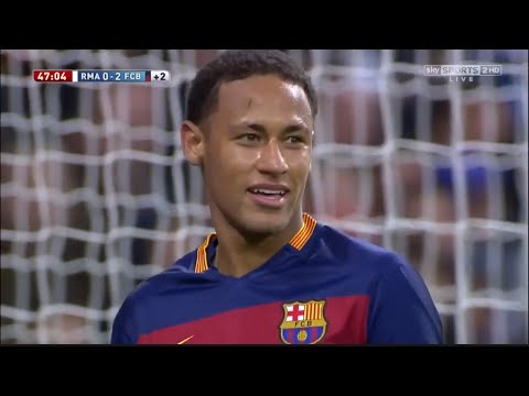 Neymar Jr vs Real Madrid (Away) 2015/16 | 1080i English Commentary HD