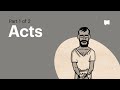 Book of Acts Summary: A Complete Animated Overview (Part 1)