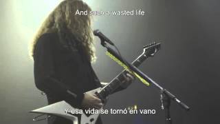 MEGADETH Fatal Illusion SUB AL ESP &amp; LYRICS