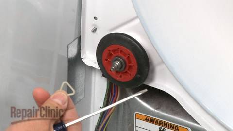 Noisy Duet/HE3 Dryer? Drum Roller Replacement #W10314173
