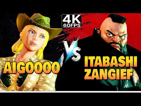 SFV - Lucia (AIGOOOO) vs. Zangief (Itabashi Zangief) in 4K/UHD [Street Fighter V]