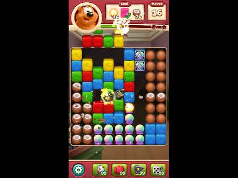 Toon Blast Level 3868 - NO BOOSTERS 🐻🐺🐱 | SKILLGAMING ✔️