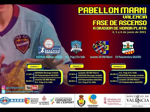 Ascenso DHPFem - Sector D (J3) - Levante UDBM Marni 🆚 BM Urduliz (Pais Vasco)