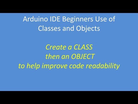 Tech Note 116 - Beginners guide to creating your own class and object