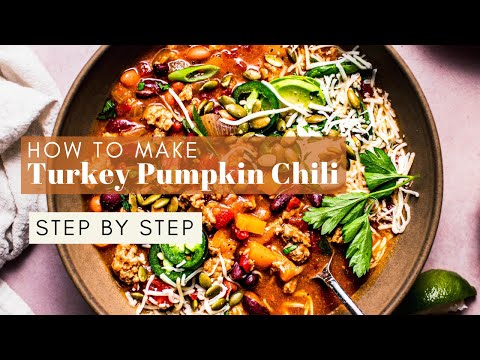 Turkey Pumpkin Chili (The PERFECT Fall Chili Recipe!)