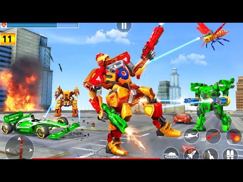 Multi Robot Transform Game - Tank Robot Car Games