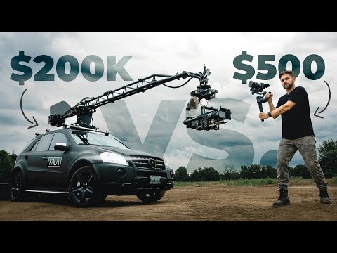 $500 GIMBAL VS. $200,000 HOLLYWOOD CAMERA CAR B-ROLL