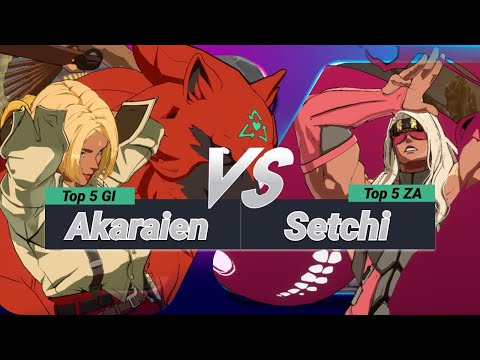[Guilty Gear Strive]GGST Replay Akaraien(Giovanna) vs Setchi(Zato-1)