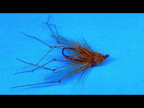 Tying a Jig Hook Muddler Crane Fly by Davie McPhail
