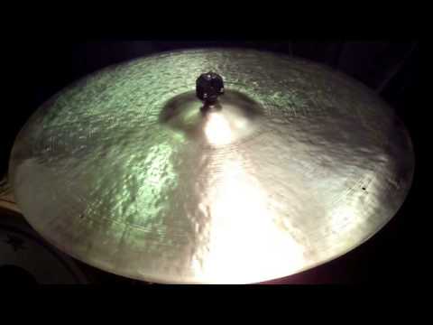 22 Senescent Ride, 2396g - Handcrafted cymbals by Craig Lauritsen