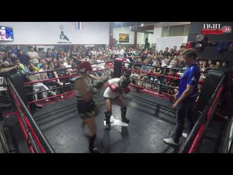BELEN PASINI VS GISELA FERNANDEZ - INTERCLUB FIGHTERS 21