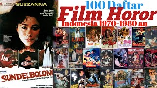 Download lagu 100 Daftar Film Horor/Mistik Indonesia_Tahun 1970-1980 an Akhir mp3