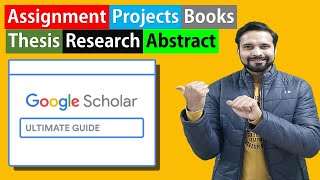 Use Google Scholar for Academic Research