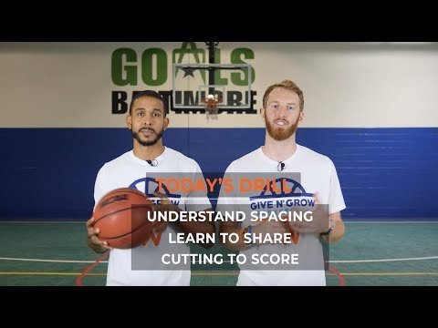 BEST Basketball Drills for Youth Teams - Spacing, Cutting, Passing, Scoring