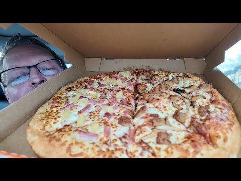 Little Caesars $5.99 TWO Topping Large Pizza Review !!