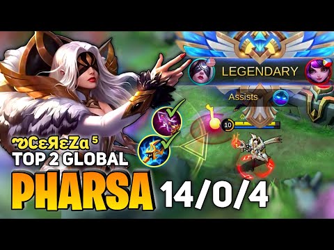 No One Can Kill Me! Pharsa Perfect Gameplay, By ఌcεяεzα ⁵ - Mobile Legend