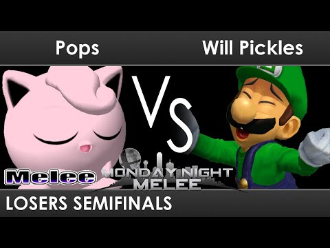 MNM 296 - Pops (Jigglypuff) VS Will Pickles (Luigi) - Losers Semifinals - SSBM