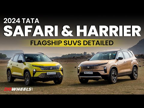 The Tata Harrier & Safari | 2024 Tata Harrier & Safari Deep Dive | ZigWheels.com
