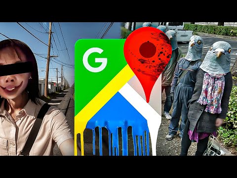 20 strange Google Maps places..
