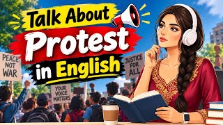 Talk About Protest in English | Learn English Vocabulary, Speaking Skills & Real-Life Conversation