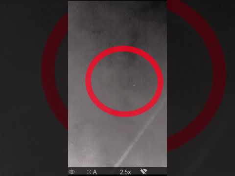 Caught you on thermal imaging camera.  #uap #unknown