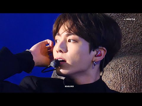 190106 54초이후부터가 더 쩌는 골든디스크 IDOL / BTS JUNGKOOK FOCUS FANCAM 방탄소년단 정국 직캠