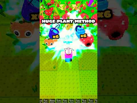 How to get huge plants in Plants vs Brainrots #plantsvsbrainrots #roblox