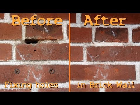 How to drill a 2024 hole in brick